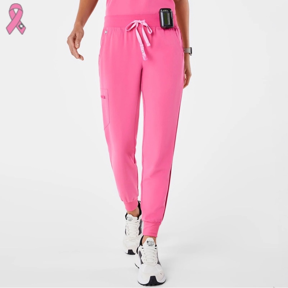 Figs f*ing Pink Zamora joggers